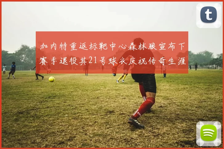加内特重返标靶中心森林狼宣布下赛季退役其21号球衣庆祝传奇生涯